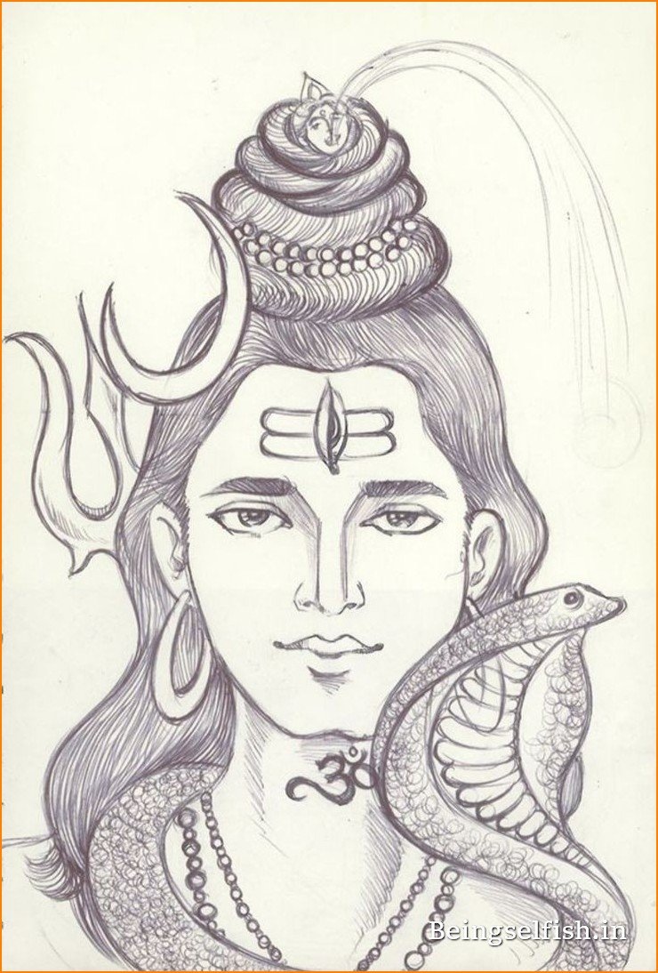 mahakal-drawing