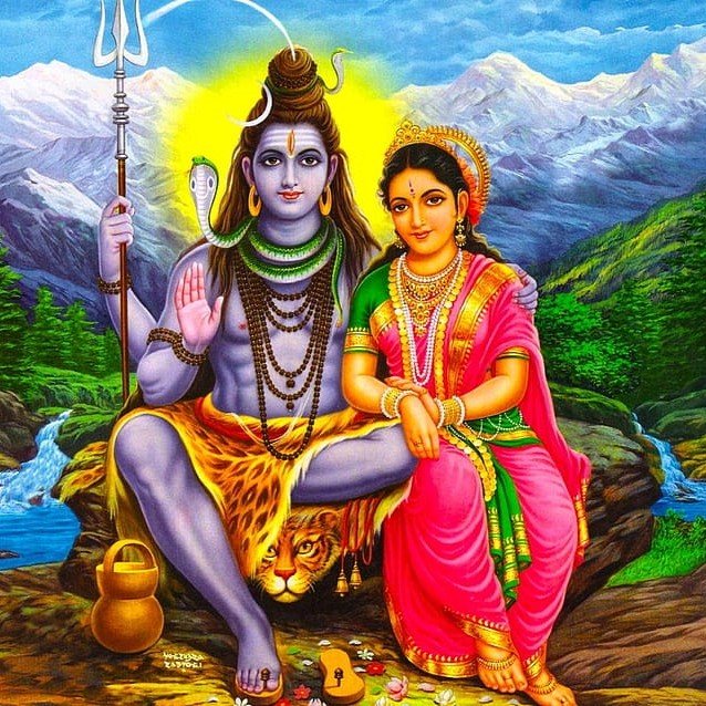 lord shiv parvati images
